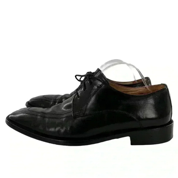 Mercanti Fiorentini mens dress shoes size 8 black Italian leather vintage 90s main image 6